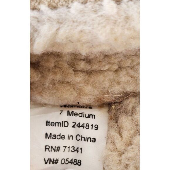 L.L. Bean Sheep Skin Slippers, Women's Size 7 - Picture 7 of 8
